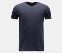 Rundhals-T-Shirt 'Lio' dark navy