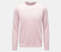 Cashmere Rundhalspullover rosé