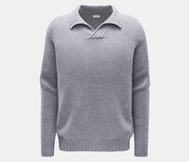 Cashmere Troyer grau