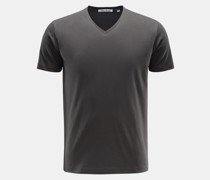 V-Neck T-Shirt 'Artur' anthrazit