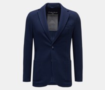 Strickblazer navy