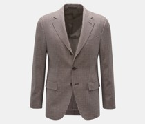 Sakko 'Aida' dunkelbraun/beige kariert