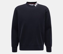 Rundhals-Sweatshirt navy