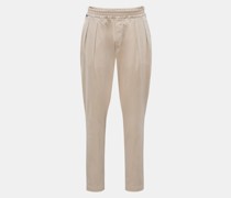 Joggpants 'Chino Jogger' beige