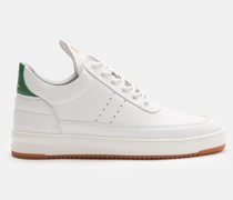 Sneaker 'Low Top Bianco' weiß/grün