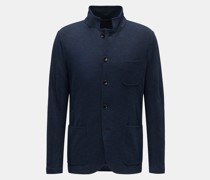 Jersey-Sakko 'Cotton Travel WW Blazer' navy