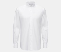 Casual Hemd 'Vintage Popeline Double Collar Shirt' Doppelter Kragen weiß