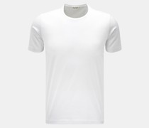 Rundhals-T-Shirt 'Egon' weiß
