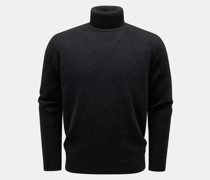 Rollkragenpullover anthrazit