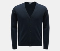 Cashmere Cardigan dunkelblau