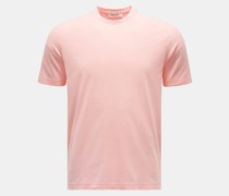 Rundhals-T-Shirt rosé
