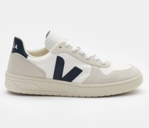 Sneaker 'V-10 B-Mesh' offwhite/beige/navy