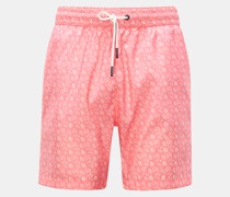 Badeshorts koralle