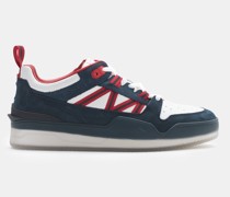 Sneaker 'Pivot Low' navy/weiß/rot