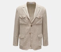 Leinensakko beige