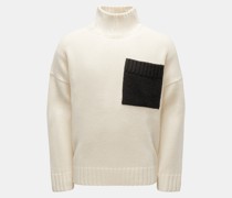 Pullover creme/schwarz