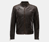 Lederjacke 'Legacy Outlaw' dunkelbraun