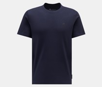 Rundhals-T-Shirt 'Satellite' navy