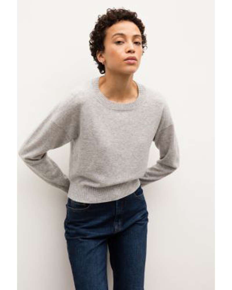 Iris von Arnim Damen Cashmere Rundhalspullover KIM