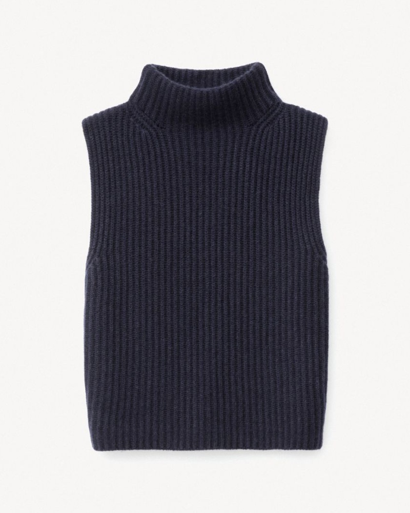 Iris von Arnim Damen Stonewashed Cashmere Pullunder CLIVE