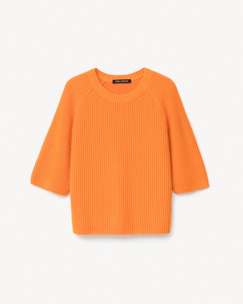Iris von Arnim Damen Stonewashed Kaschmirpullover ELELE