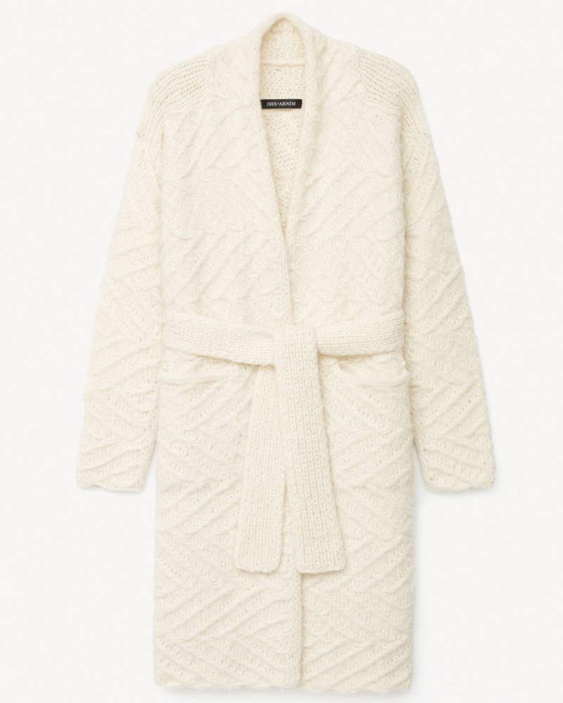 Iris von Arnim Damen Handstrick Cashmere Mantel DANUTA