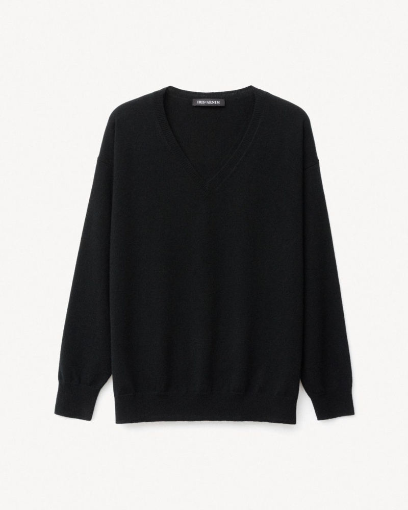 Iris von Arnim Damen Cashmere Glattstrick Pullover KARINA