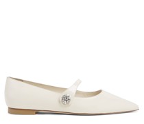 CRYSTAL FLEUR MARY JANE FLAT