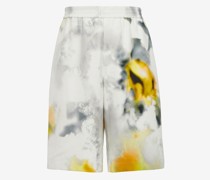 Shorts mit Obscured Flower-Print