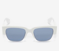 Mc Queen Graffiti Square Sunglasses