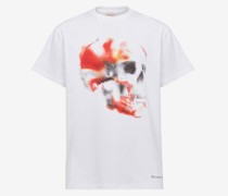 T-Shirt mit verdecktem Skull-Print