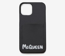 i Phone 12 Pro Handyhülle mit Mc Queen-Graffiti-Motiv