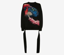 Hieronymus Bosch Oversized Jacquard-Pullover