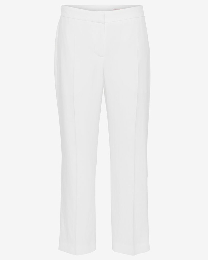 Alexander McQueen Damen Leaf Crepe Cigarette Trouser