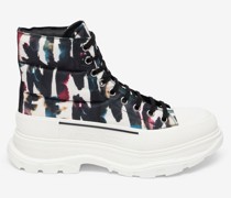 Tread Slick Boots mit Graffiti Aquarellprint
