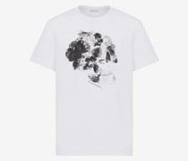 T-Shirt mit Fold Skull