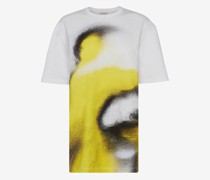 T-Shirt mit Pilzsporen-Motiv