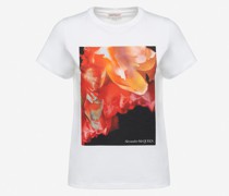 T-Shirt mit Exploded Petal-Print