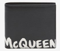 Brieftasche mit Mc Queen-Logo als Graffiti