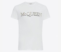T-Shirt mit Mc Queen-Stickerei