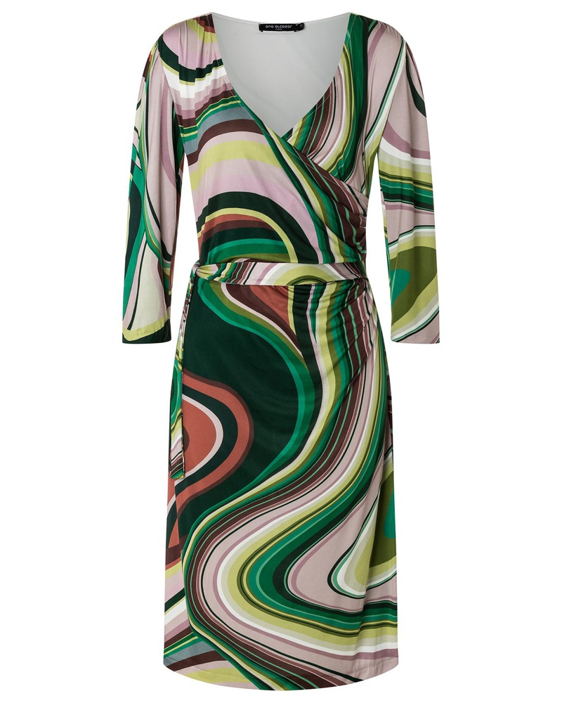 ana alcazar Damen Wickelkleid Kirone