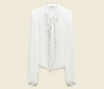 Bluse mit Volant
