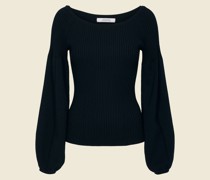 PULLOVER MIT OVALER NECKLINE