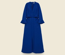 KLEID AUS LEINENMIX MIT CUTOUTS