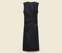 KLEID AUS BAUMWOLLE MIT CUTOUT AM RÜCKEN