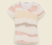 COTTON SHIRT MIT WAVE PRINT