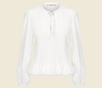 BLUSE MIT BIESENDETAILS
