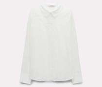 Bluse aus Broderie Anglaise