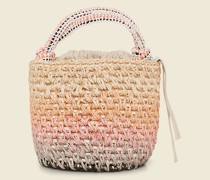 JUTE BEUTEL MIT DÉGRADÉ EFFEKT