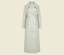 MANTEL AUS LACKLEDER